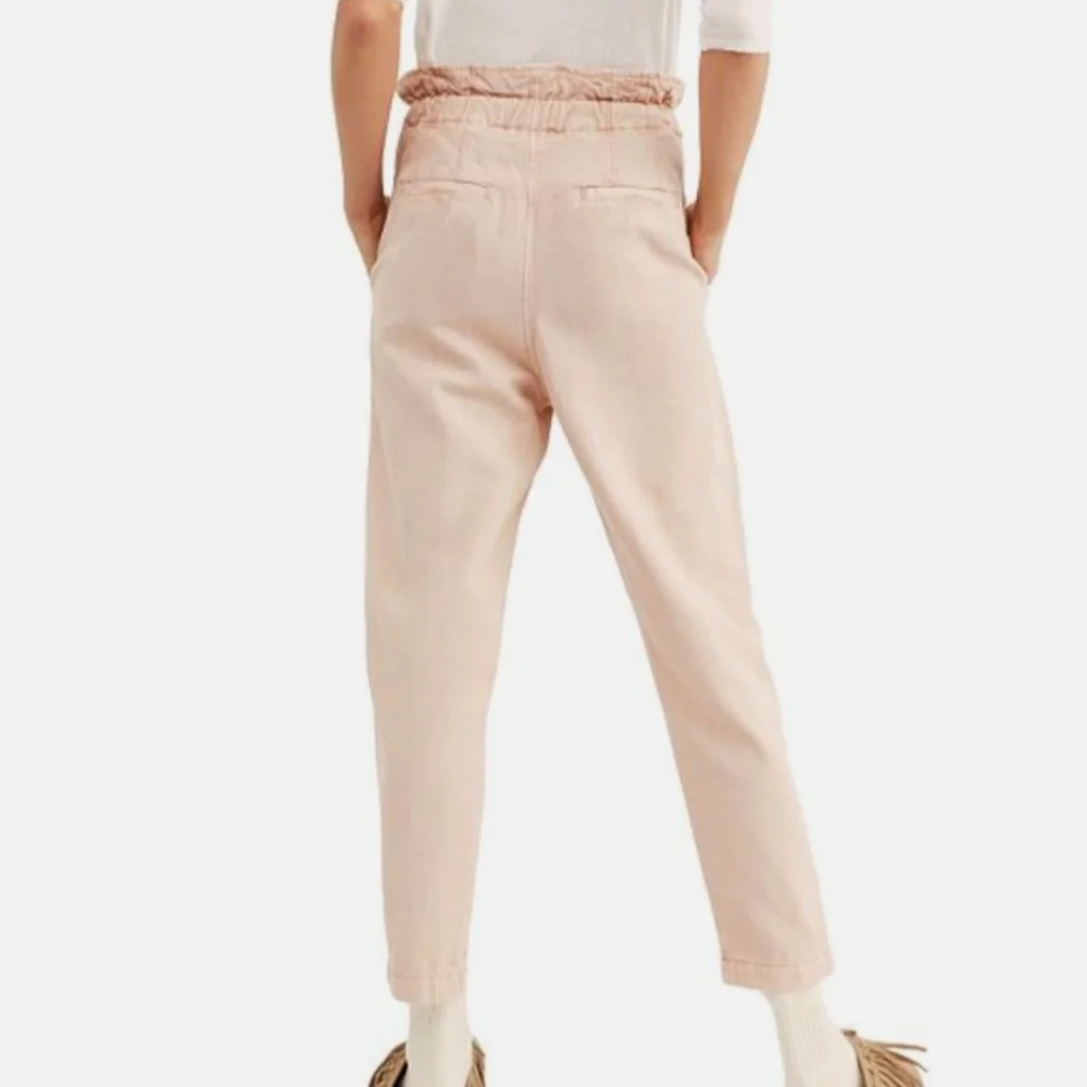 New Free People Margate pants pleated high rise trouser medium - Picture 3 of 13